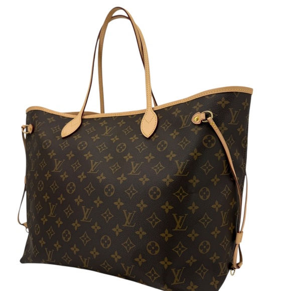 LOUIS VUITTON · Monogram Neverfull GM with Pivoine Interior - Picture 8 of 11